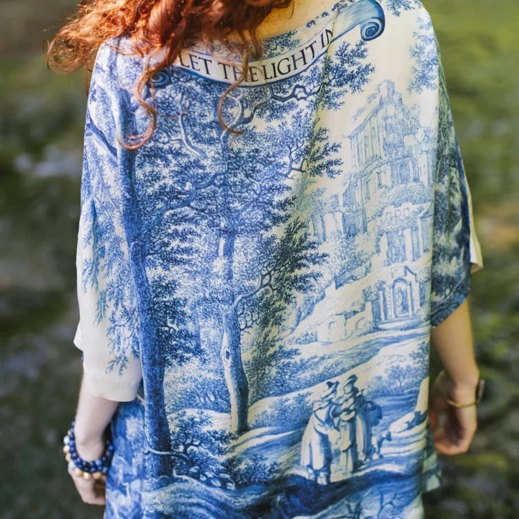 Market of Stars Let The Light In Luxe Tunic Top