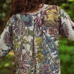 Market of Stars Love Grows Wild Artist Tunic Dress Bee & Floral Print