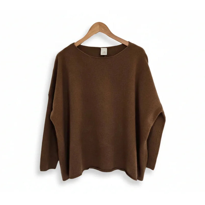 Montaigne Olivia Boxy Wool Jumper