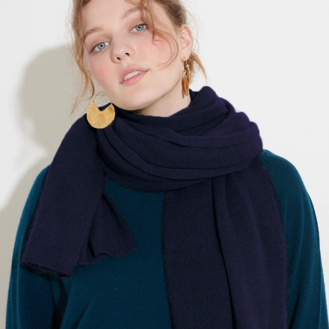 Cashmerism Shawl Scarf in One
