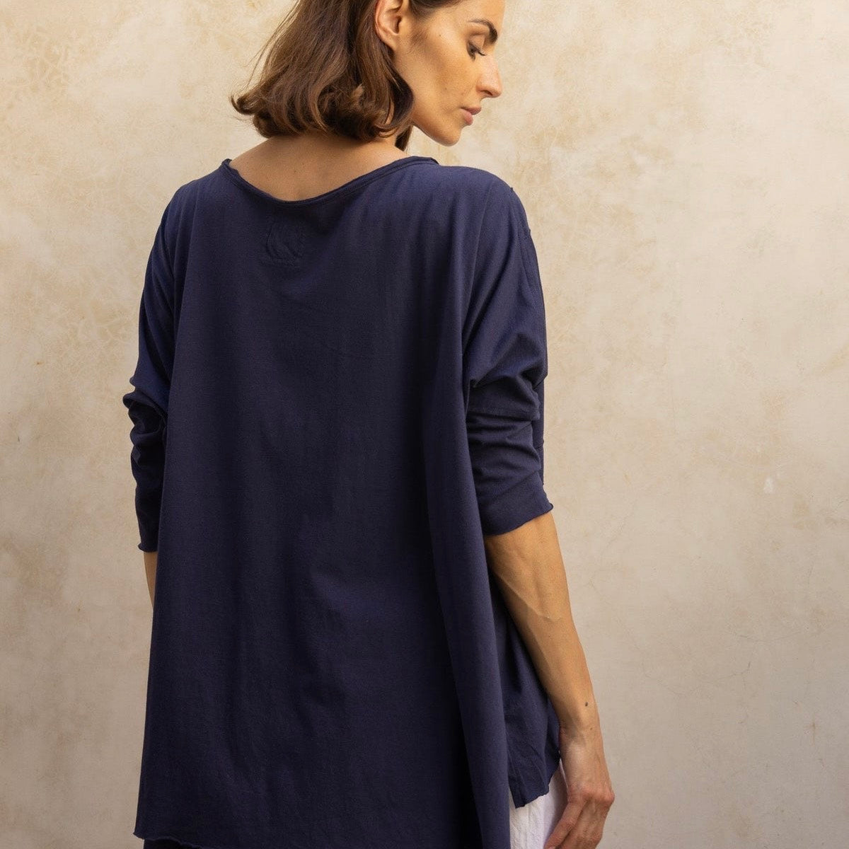 Meg By Design Cotton Long Sleeved Union Tee