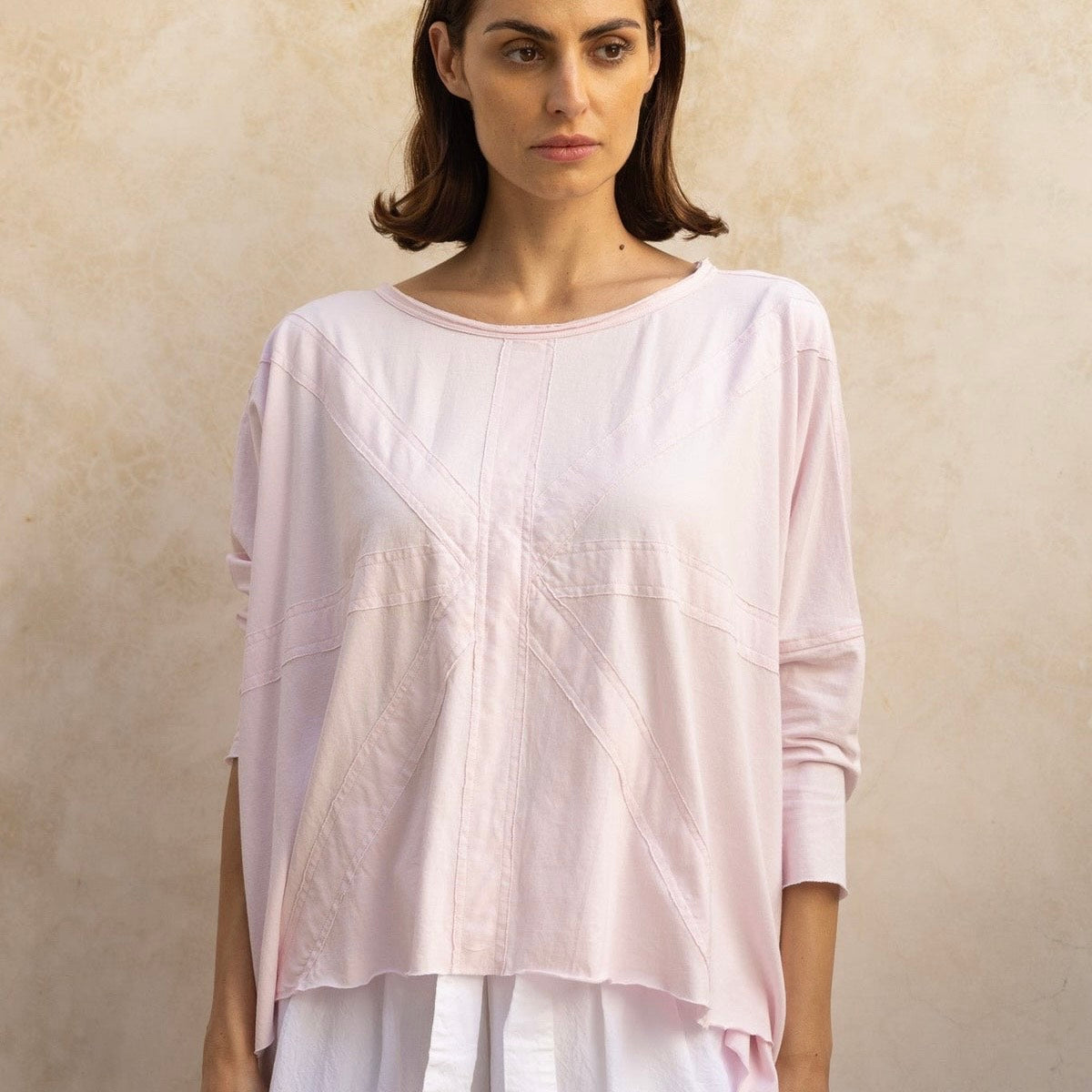 Meg By Design Cotton Long Sleeved Union Tee