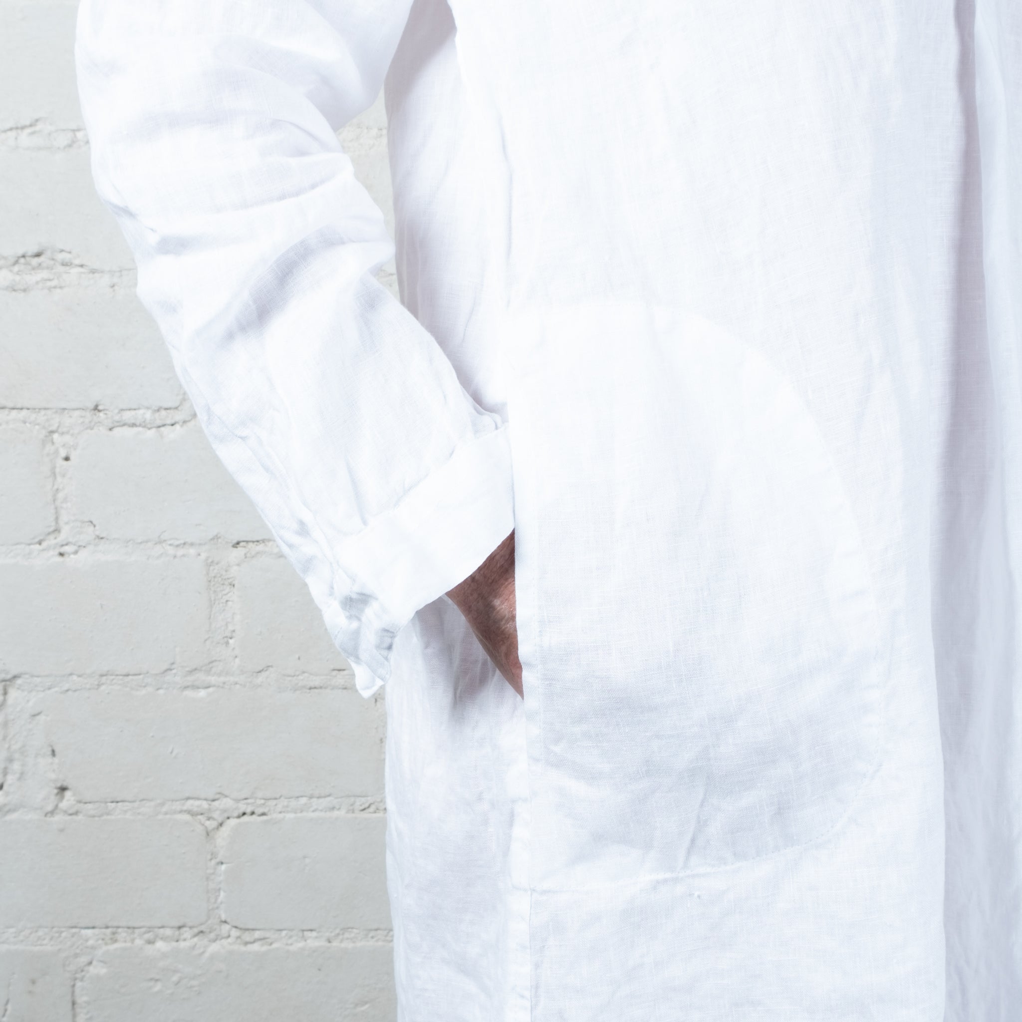 Bianca Linen Shirt Dress