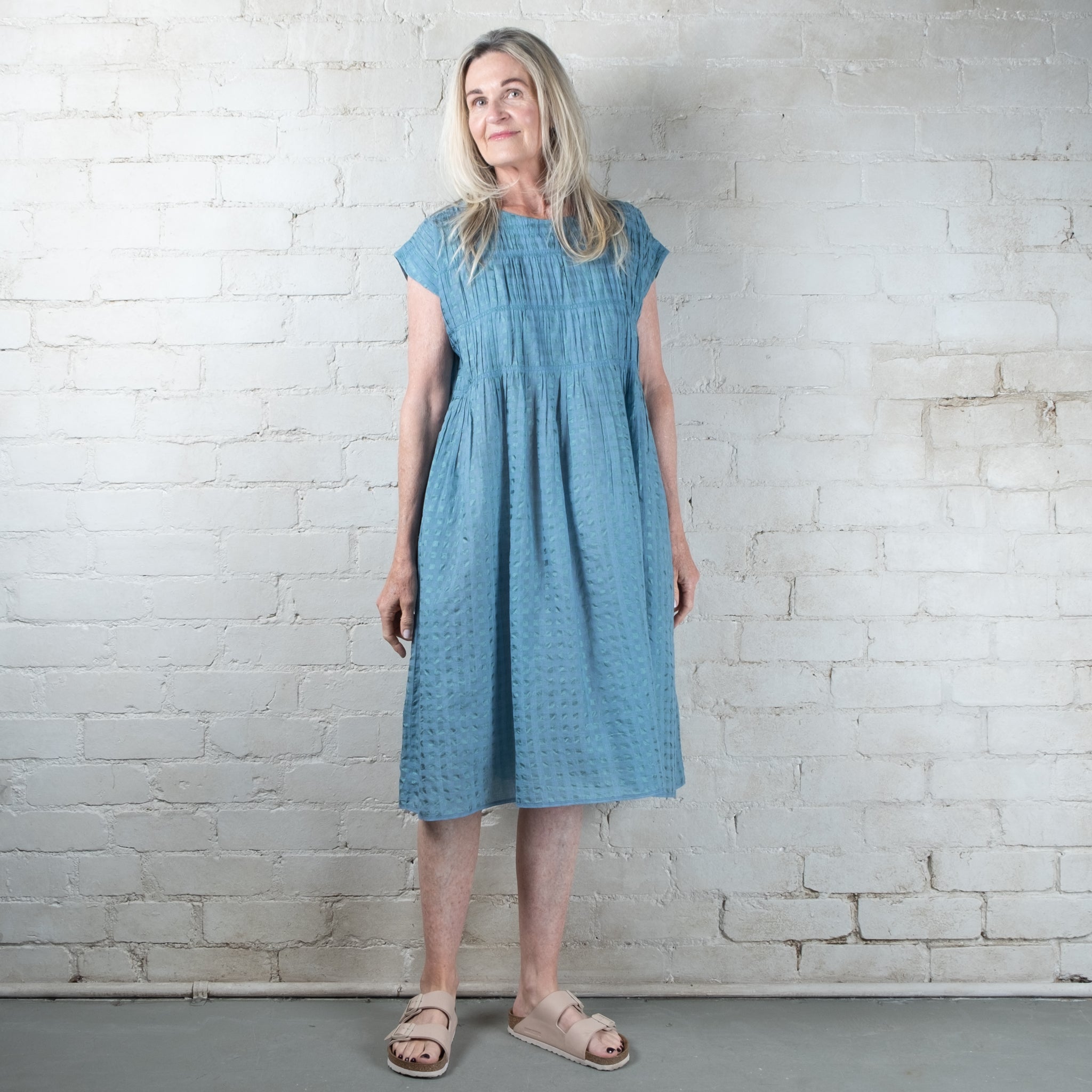 Dve Mira Cotton Silk Dress