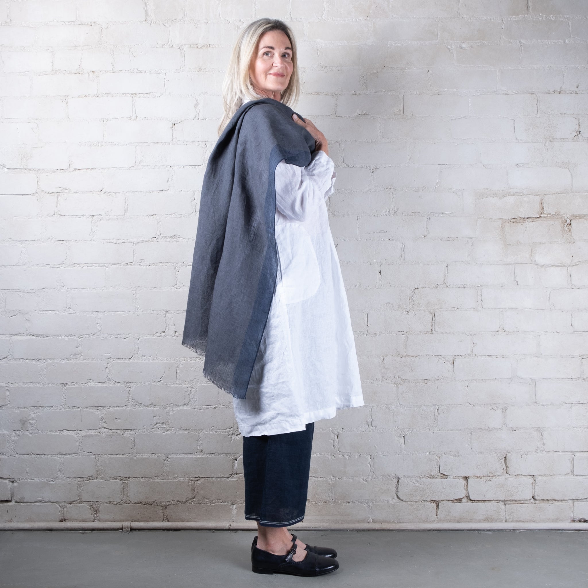 Bianca Linen Shirt Dress