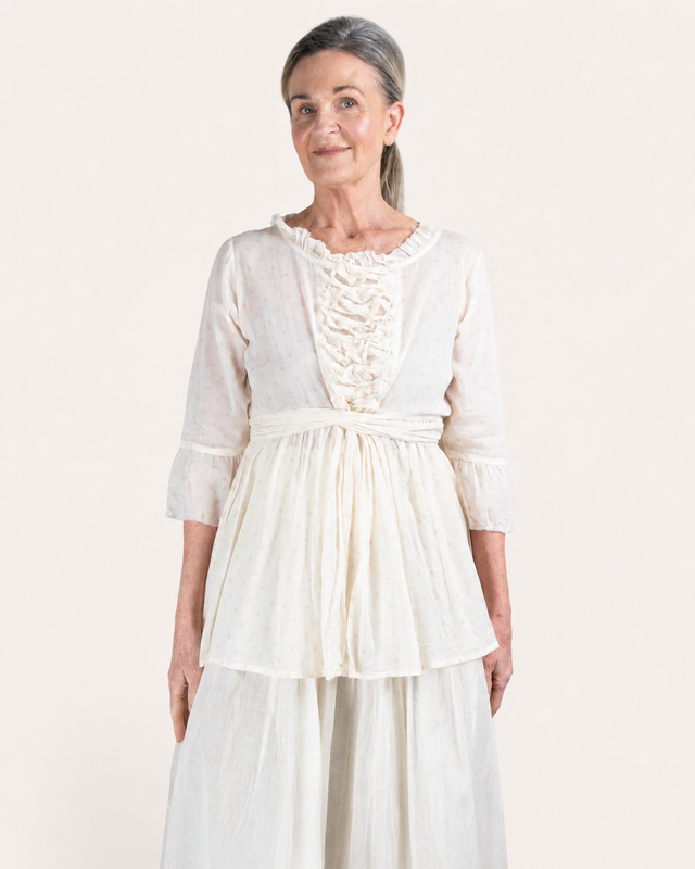 Les Ours Naoki Blush Petit Pois Tunic