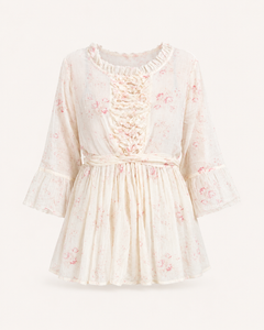 Les Ours Naoki Liberté Bouquet Cotton Tunic