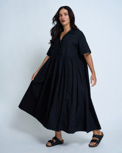 Violetta Claire Cotton Poplin Dress