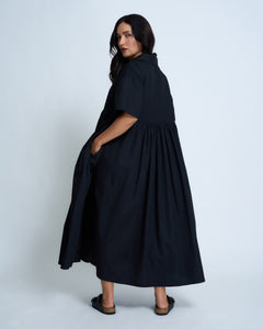 Violetta Claire Cotton Poplin Dress