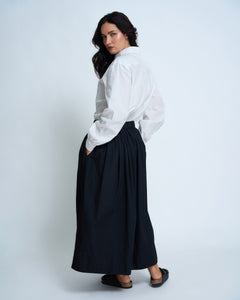 Violetta Margot Cotton Poplin Skirt