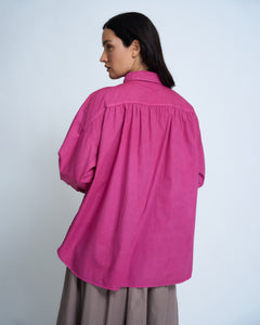 Violetta Hemingway Cotton Poplin Shirt