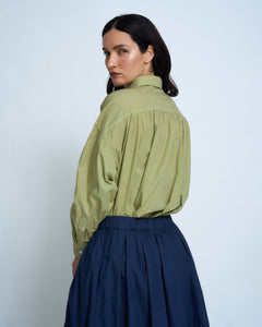 Violetta Margot Cotton Poplin Skirt