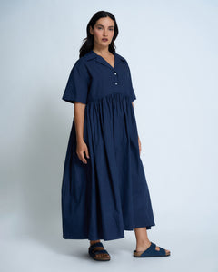 Violetta Claire Cotton Poplin Dress