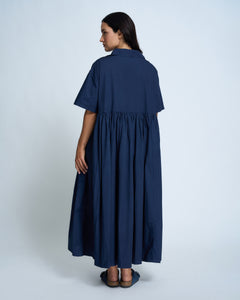Violetta Claire Cotton Poplin Dress
