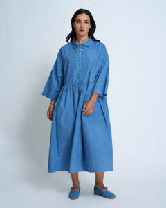 Violetta Lille Cotton Poplin Dress