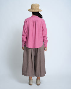 Violetta Septime Vintage Wash French Linen Shirt