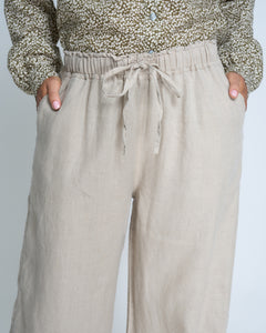 Violetta Grace Vintage Wash Linen Pants