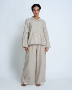 Violetta Jonnie Vintage wash French Linen Jacket