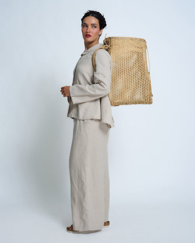 Violetta Grace Vintage Wash Linen Pants