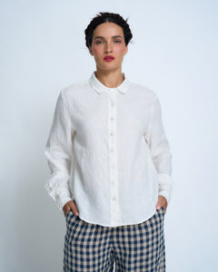 Violetta Septime Vintage Wash French Linen Shirt