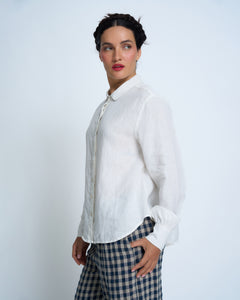 Violetta Septime Vintage Wash French Linen Shirt