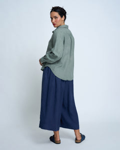 Violetta Septime Vintage Wash French Linen Shirt