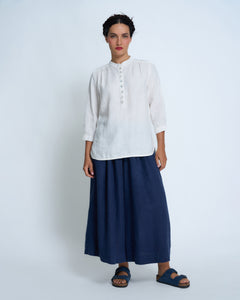 Violetta Seville Vintage Wash French Linen Top
