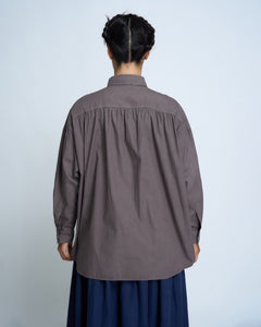 Violetta Hemingway Cotton Poplin Shirt