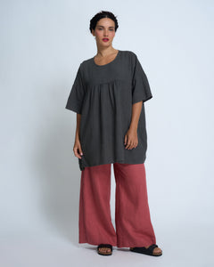 Violetta Grace Vintage Wash Linen Pants