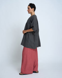 Violetta Grace Vintage Wash Linen Pants