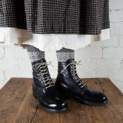 Victoria Varrasso Nero Frankie Lace-up Boots