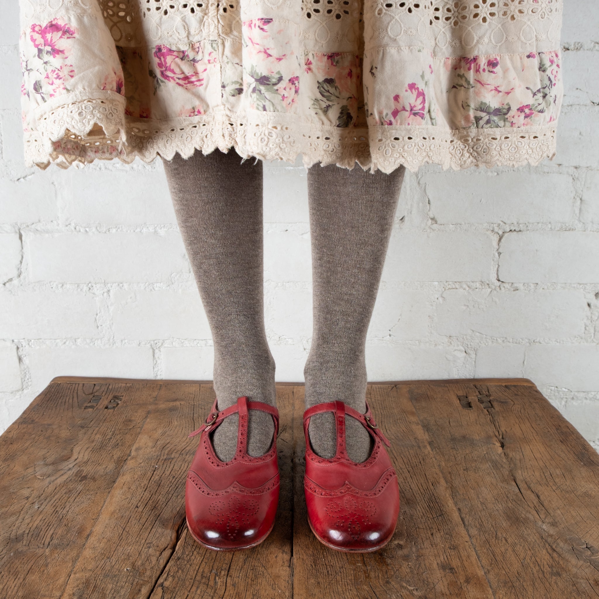 Victoria Varrasso Rosetta Alice T-Bar Dolls Shoes