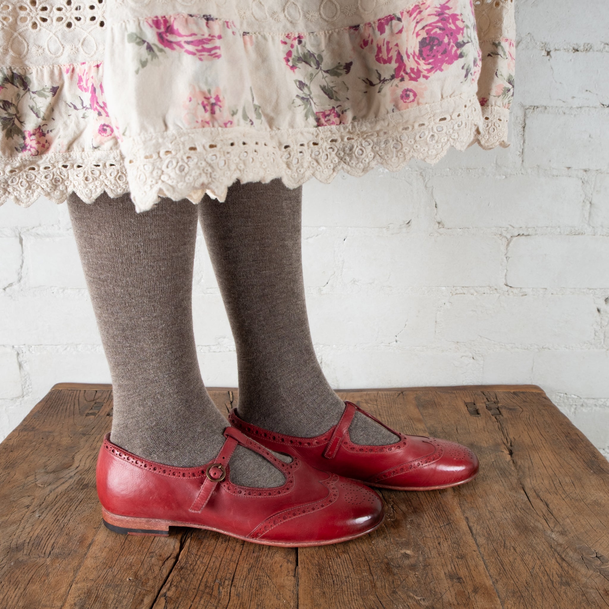 Victoria Varrasso Rosetta Alice T-Bar Dolls Shoes