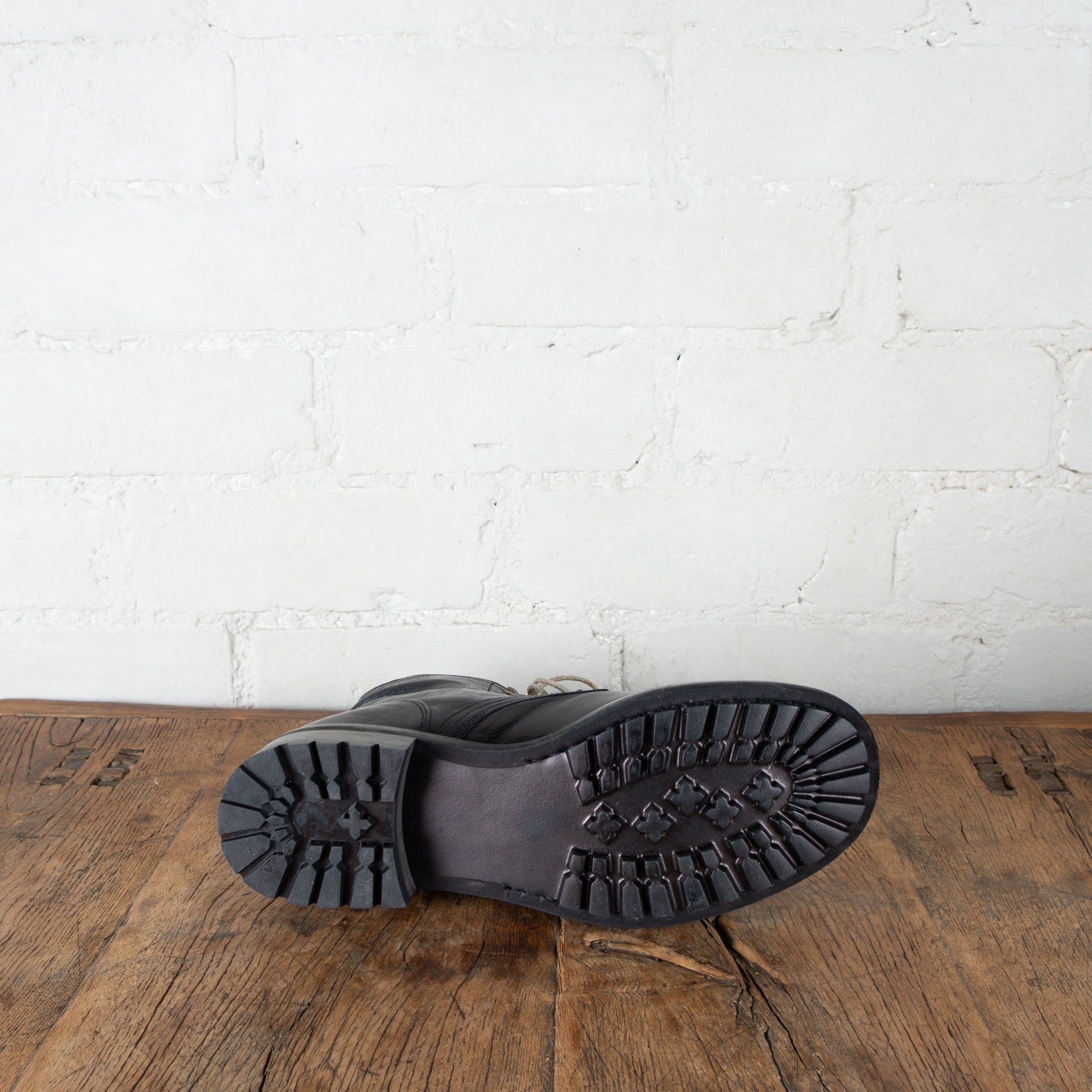 Victoria Varrasso Black Frankie Lace-up Boots