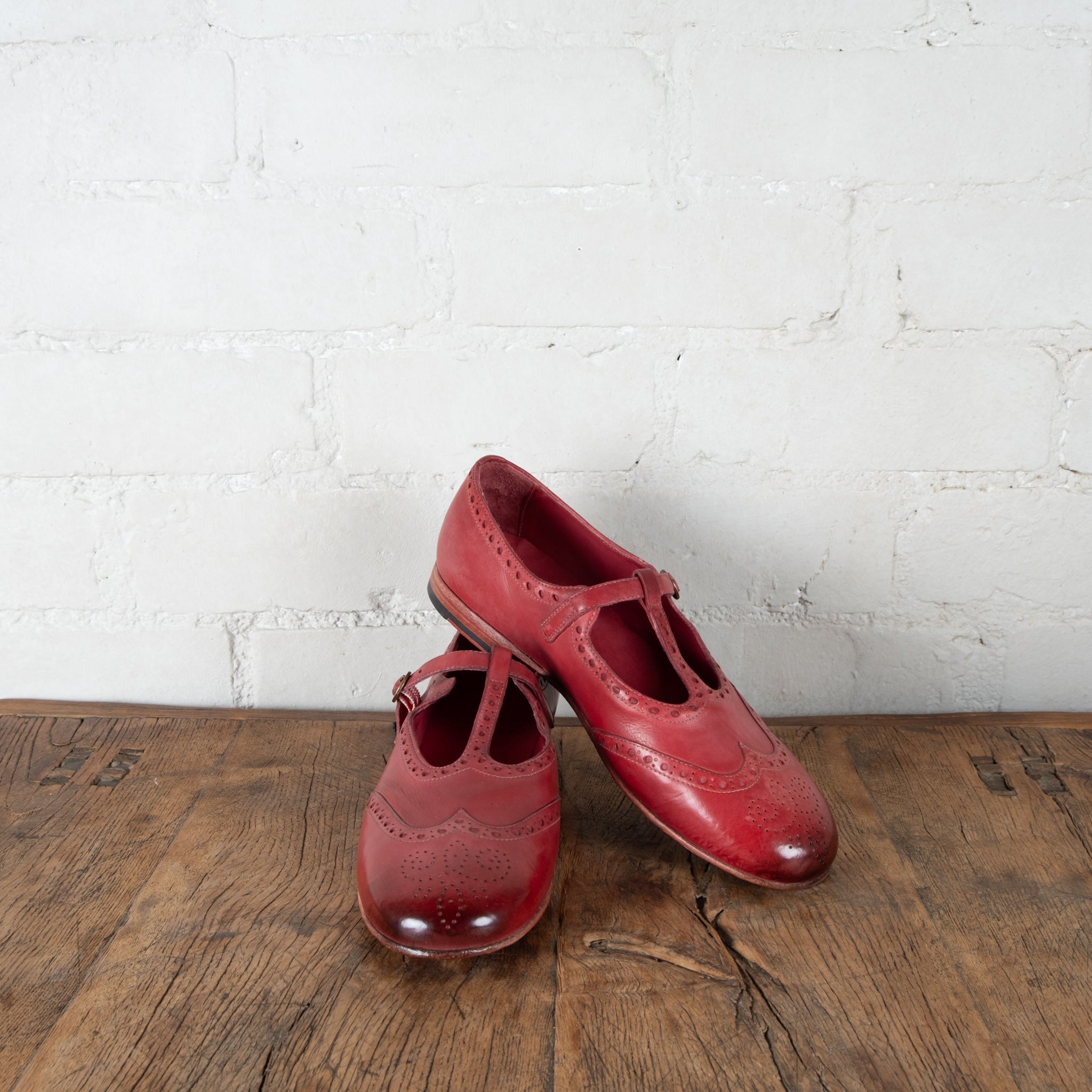 Victoria Varrasso Rosetta Alice T-Bar Dolls Shoes