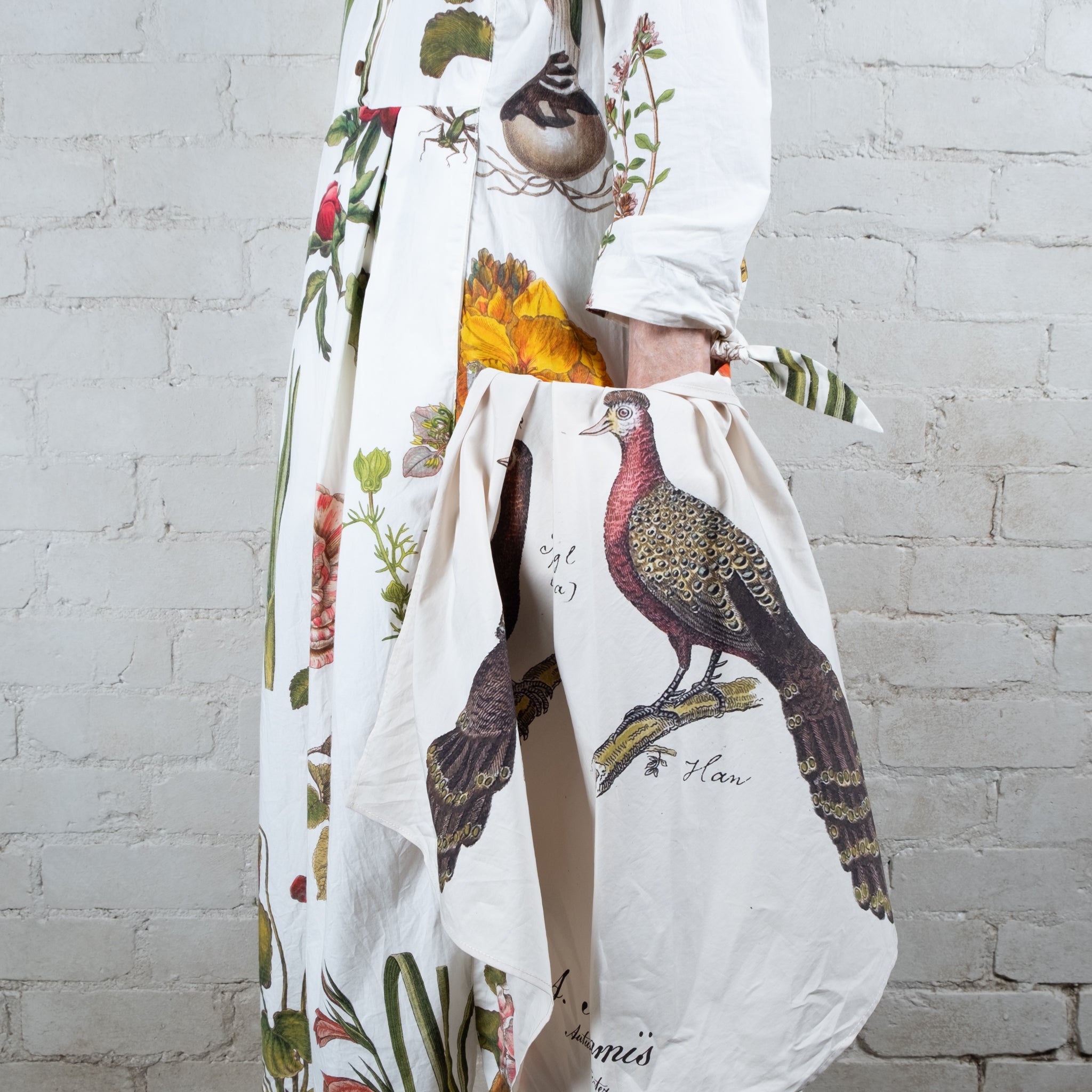 Aleksandr Manamis Sporefugl Scarf (Bird Print)