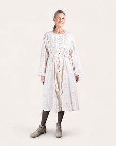 Les Ours Anis Popeline Liberté Bouquet Coat Dress