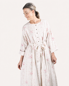 Les Ours Anis Popeline Liberté Bouquet Coat Dress