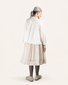 Les Ours Lou Cotton Organdy Skirt