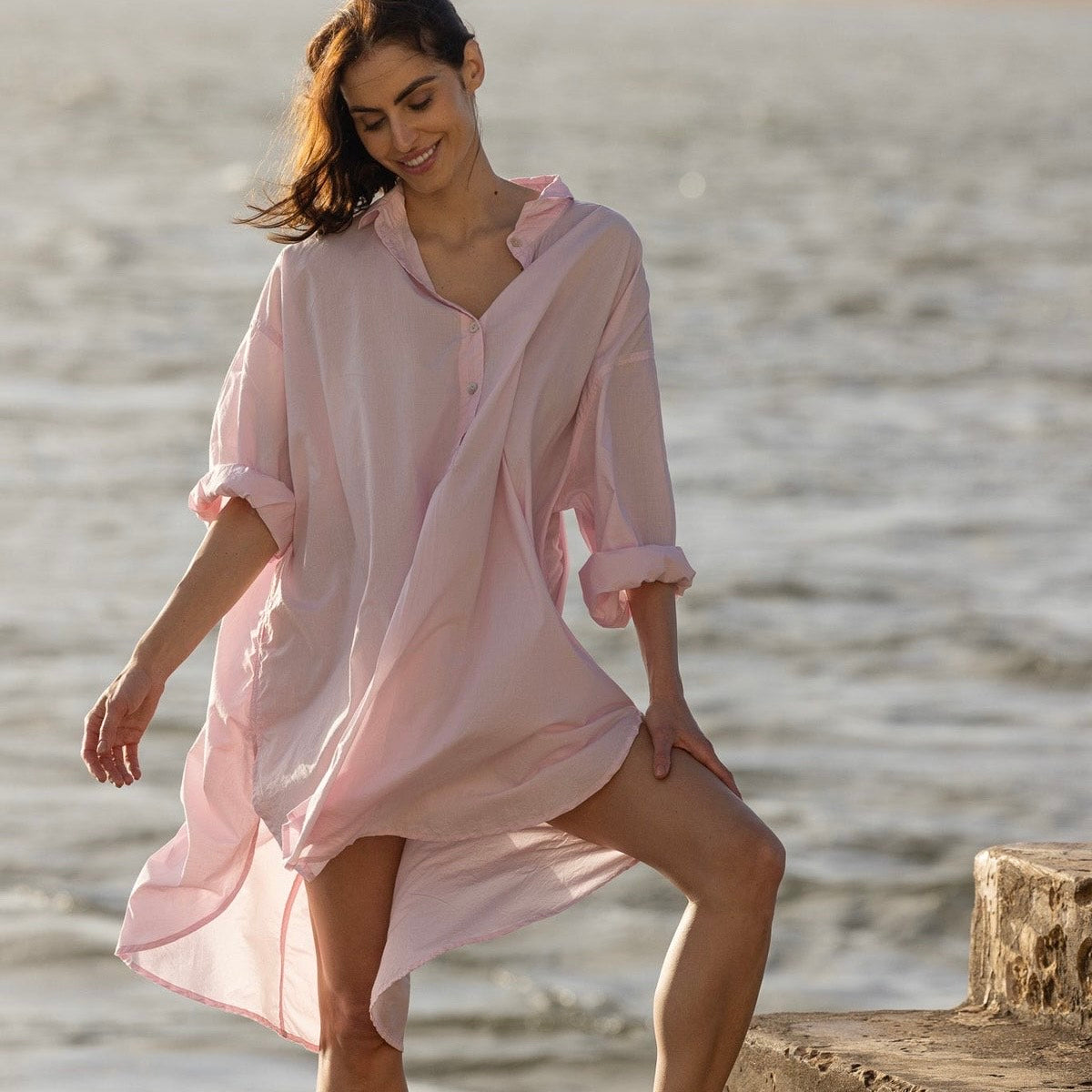 Meg by Design Harper Paper Cotton Shirt