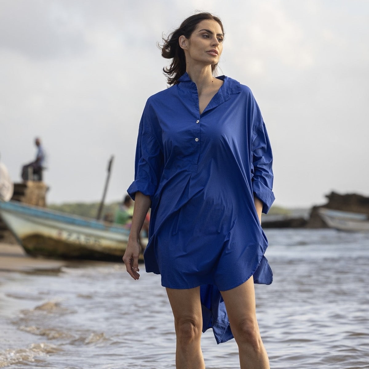Meg by Design Harper Paper Cotton Shirt