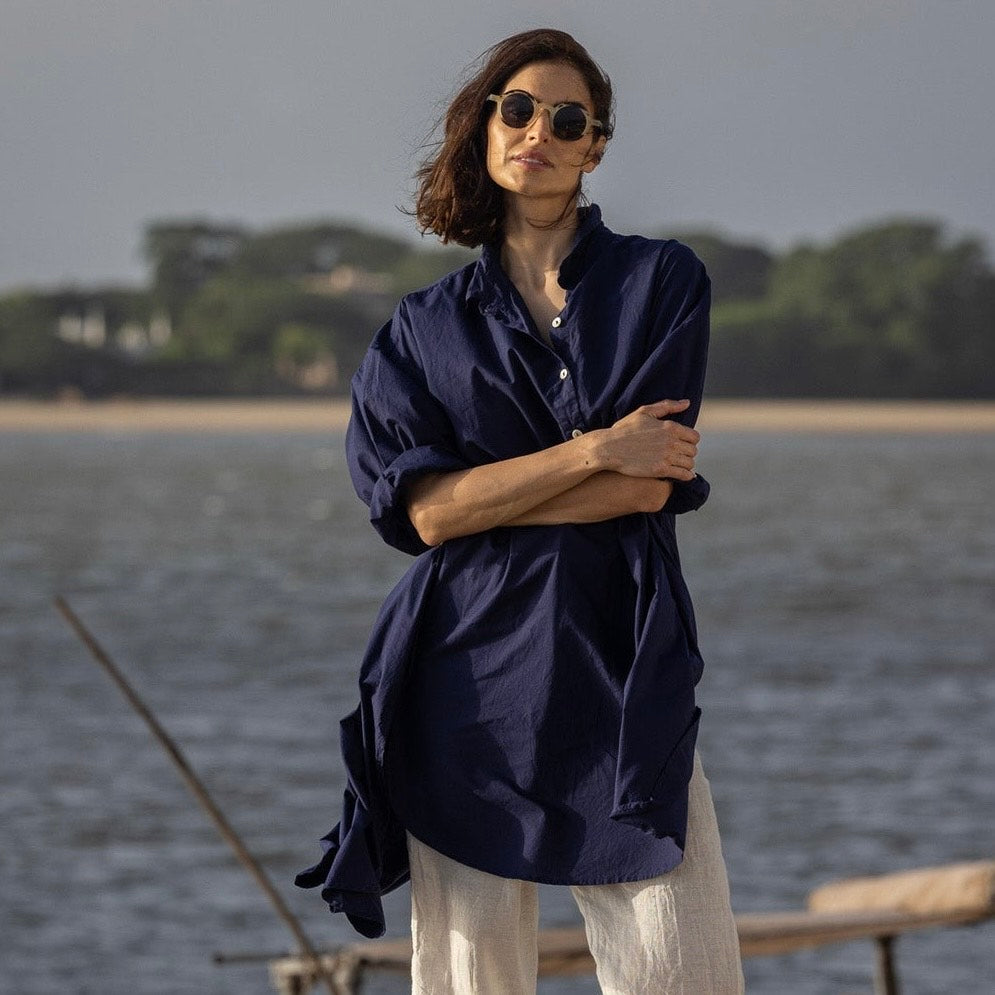 Meg by Design Harper Paper Cotton Shirt