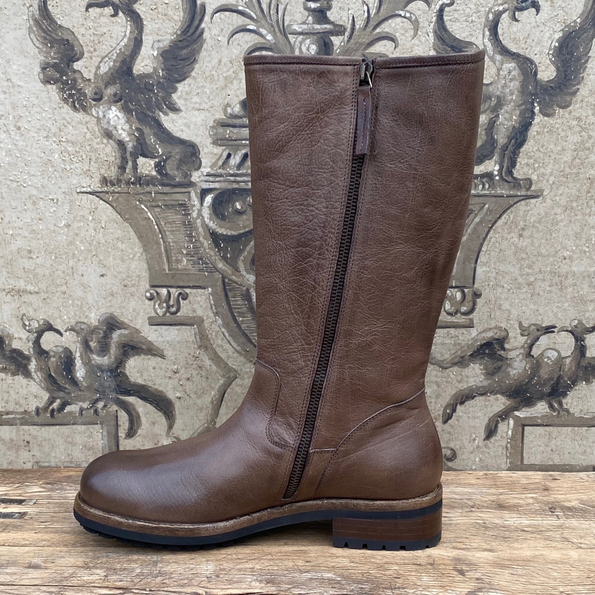 Victoria Varrasso Buffalo Leather Land Boots