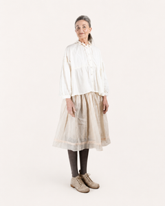 Les Ours Lou Cotton Organdy Skirt