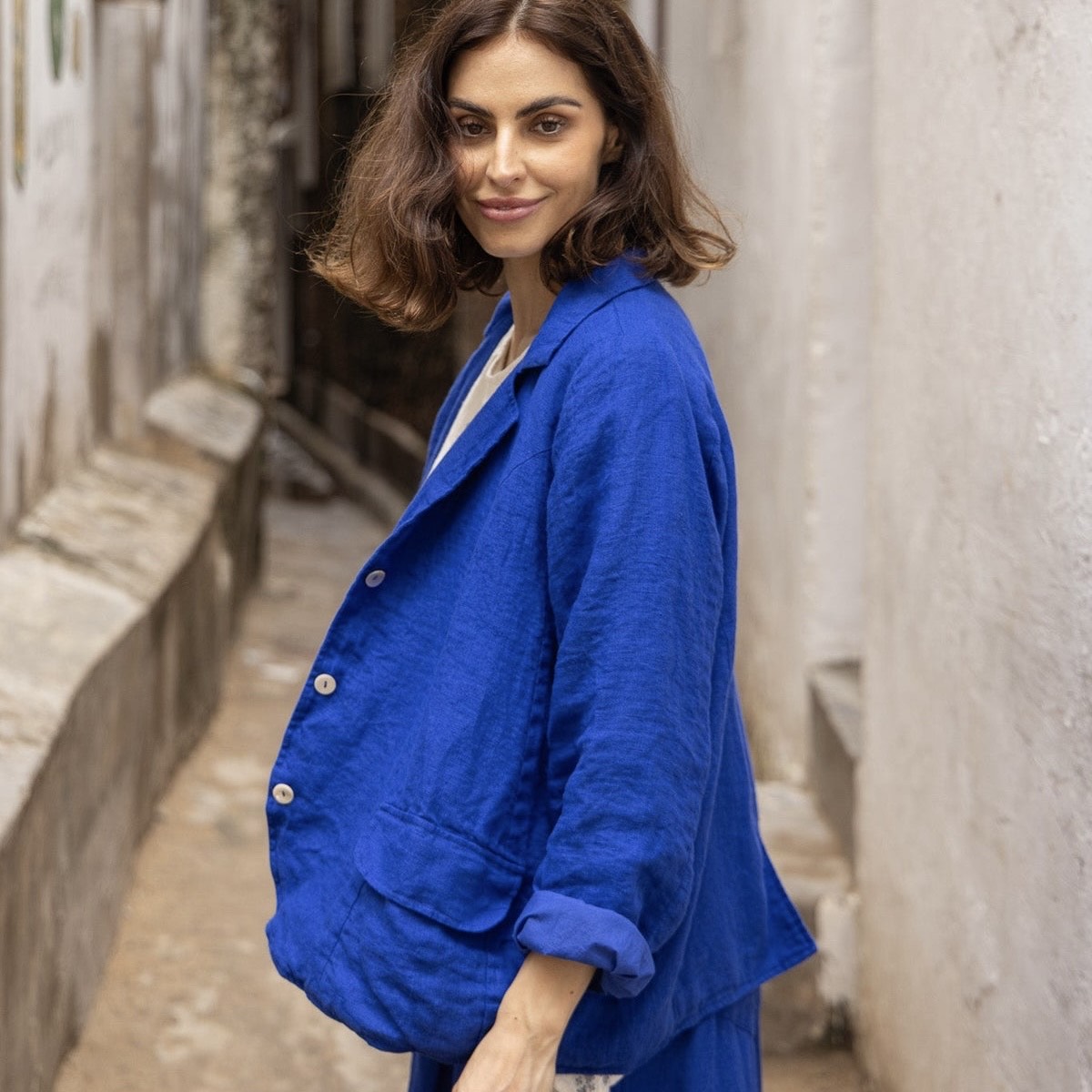 Meg By Design Baridi Linen Jacket