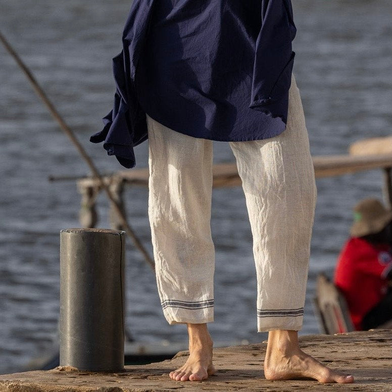 Meg by Design Petticoat Linen Pants