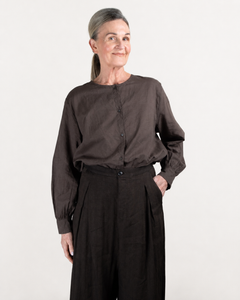 Elsa Esturgie Palace Linen Cotton Pants