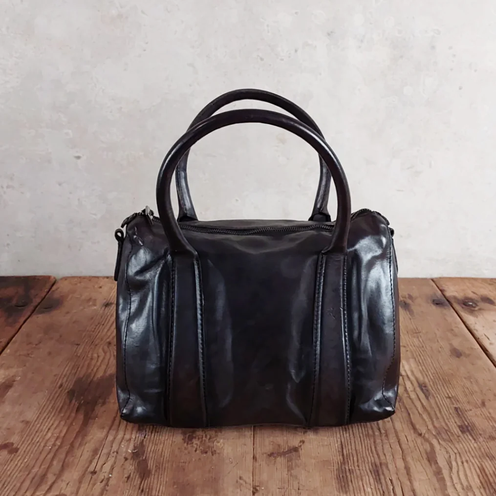 Numero 10 Borsa Perth Black Leather Bag