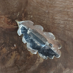 Emma Cunningham Recycled Silver Leaf Brooches