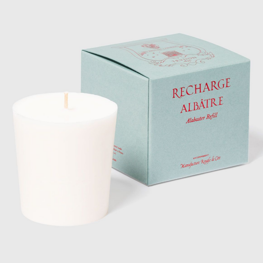 Trudon Alabaster Atria Refill Candle 270g